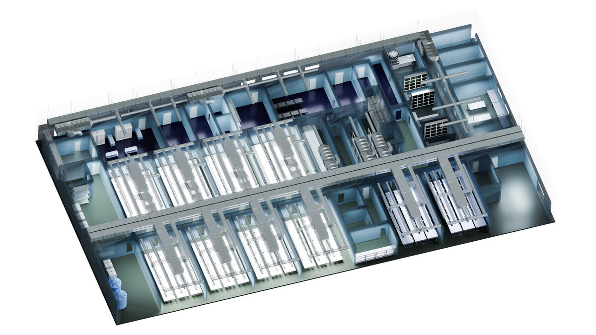 CultivPlan 3D-Modell — Indoor Growing Compartment